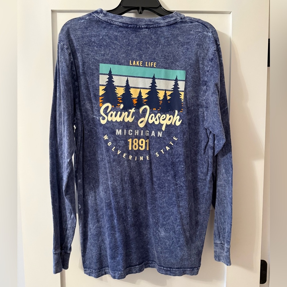 Saint Joseph Michigan “Lake Life” Long Sleeve Tee - Picture 2 of 9